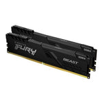 Kingston Fury Beast 16GB Kit (2 x 8GB), DDR4, 3600MHz (PC4-28800), CL17, XMP, DIMM Memory