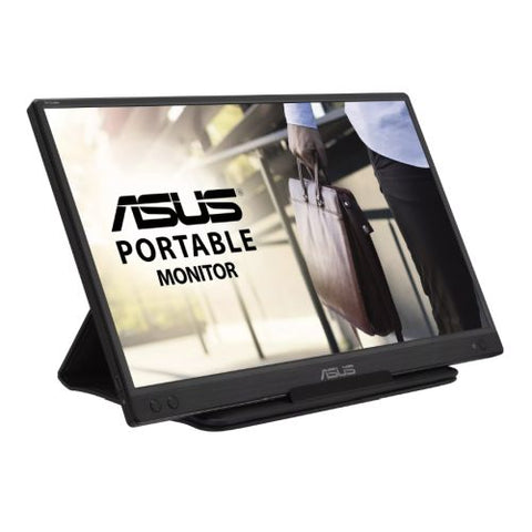Asus 15.6" Portable IPS Monitor (ZenScreen MB166C), 1920 x 1080, USB-C, USB-powered, Auto-rotatable, Flicker Free, Blue Light Filter