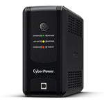 CyberPower UT 850VA Line Interactive Tower UPS, 425W, LED Indicators, 4x IEC, AVR Energy Saving, Up to 1Gbps Ethernet
